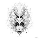 carnival tattoo design idea