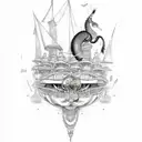 carnival tattoo design idea