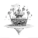 carnival tattoo design idea