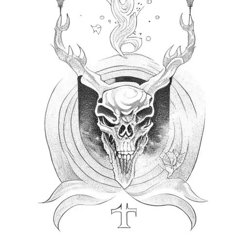 the magician tarot tattoo design idea