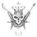 the magician tarot card tattoo design idea