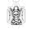 the magician tarot card tattoo design idea