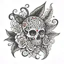 combination of names:Sean Sam Tyler Peter Trenton Caleb Austin Dylan Jon Nate mark  tattoo design idea