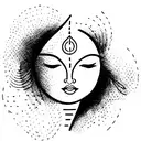 Purity, success, passion, divine feminine energy, goddess, enlightenment, Siren  tattoo design idea