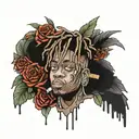 999 juice wrld tattoo design idea