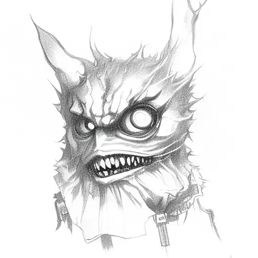 resident evil 7  tattoo design idea