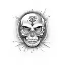 memento mori memento vivere tattoo design idea