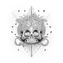 memento mori memento vivere tattoo design idea