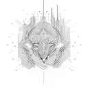 curry logo tattoo design idea