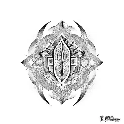 polyamory and unity tattoo design idea