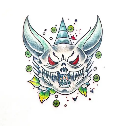 chupacabra  tattoo design idea