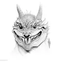 chupacabra  tattoo design idea