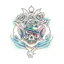 chupacabra  tattoo design idea