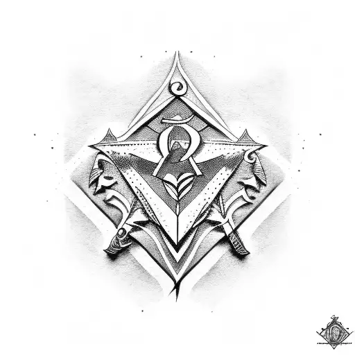 freemason tattoo design idea