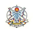 firea and 1111 tattoo design idea