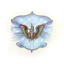 firea and 1111 tattoo design idea