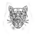 Panther tattoo design idea