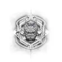 detroit ghetto  tattoo design idea