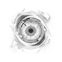 vortex espacial and naturez tattoo design idea