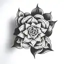 Flores tattoo design idea