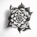 Flores tattoo design idea