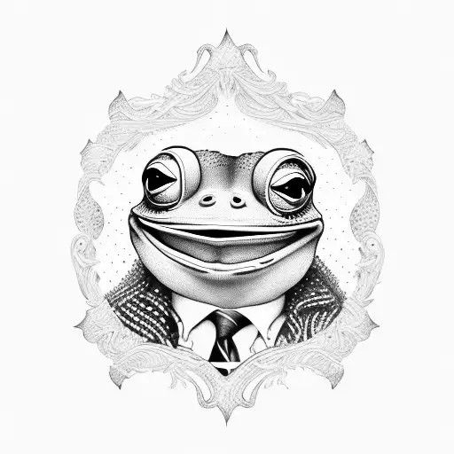 paul booth , pepe the frog tattoo design idea