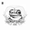pepe the frog  tattoo design idea