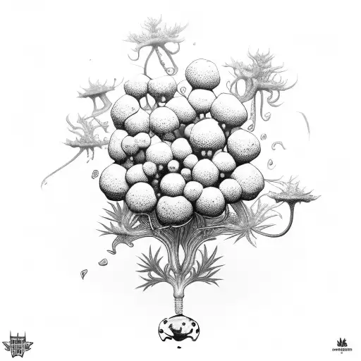 Hemlock Plant tattoo design idea