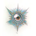 The Eye of Sauron tattoo design idea
