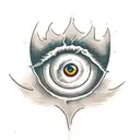 The Eye of Sauron tattoo design idea