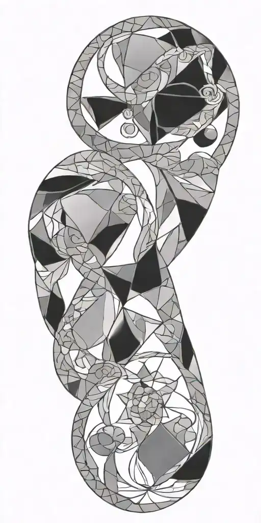 western jewelry, quilt patches sewn tattoo design idea