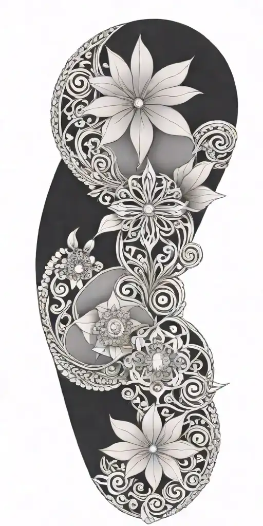 western jewelry, quilt patches tattoo design idea