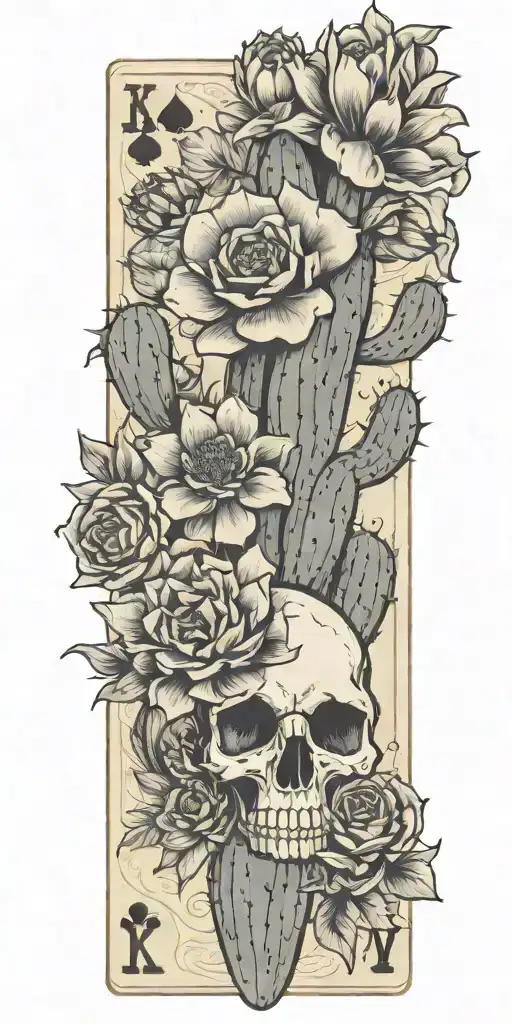 western, playing cards, wild flowers , western jewelry, cactus, Kentucky, quilt patches, cactus, cow skull,  tattoo design idea