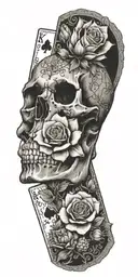 western, playing cards, wild flowers , western jewelry, cactus, Kentucky, quilt patches, cactus, cow skull, pasture tattoo design idea