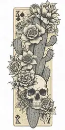 western, playing cards, wild flowers , western jewelry, cactus, Kentucky, quilt patches, cactus, cow skull,  tattoo design idea