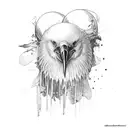 odins crows tattoo design idea