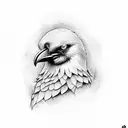 odins crows tattoo design idea