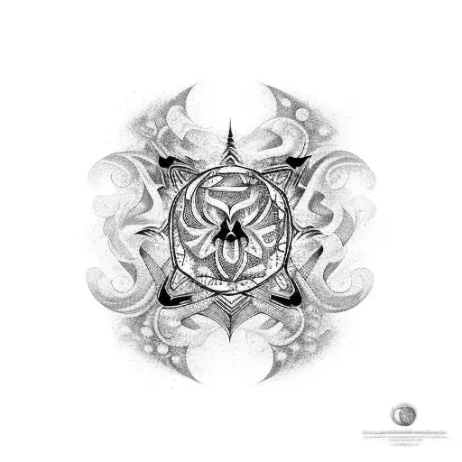 You could integrate symbols like flames, representing passion and intensity, or other cultural symbols associated with s tattoo design idea