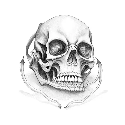 Grim Reaper tattoo design idea