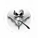 Grim Reaper tattoo design idea