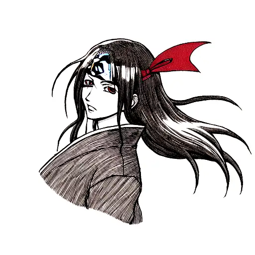Itachi Uchia tattoo design idea