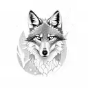 road runer and coyote tattoo design idea