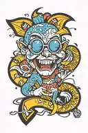 babe you look so cool design tattoo design idea