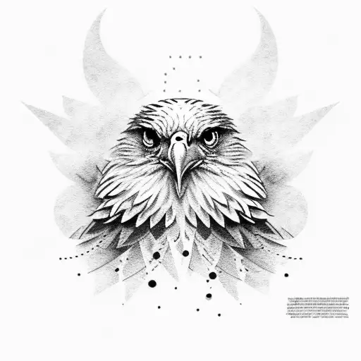 java eagle tattoo design idea
