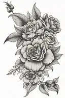 March April May July September October November December January birth flowers  tattoo design idea