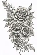 March April May July September October November December January birth flowers  tattoo design idea