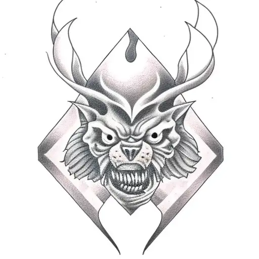 nubmers ''999'' with a tree tattoo design idea