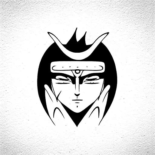 sage of six paths tattoo design idea