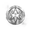 wonder woman logo captain america shield tattoo design idea
