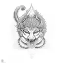 Maha Kali  tattoo design idea